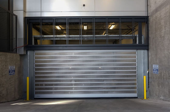 Rotolo rivestito di industriale della polvere sulle primavere di estensione di alluminio delle stecche della porta 220mm