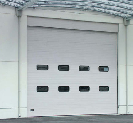 Lunghezza di pannelli resistente del garage della Cina della porta della porta sezionale sopraelevata logistica sopraelevata 8000mm del parco