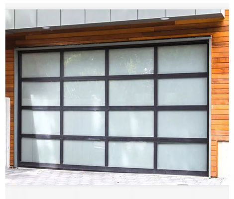 Doppia vetrata di alluminio di vetro seczionale porte di garage insonorizzazione