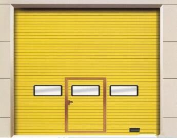 Porta sezionale del garage delle porte sezionali industriali di larghezza massima di 6500mm