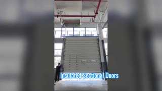 Porte sezionali isolate