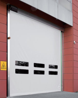Industria Fast Rapid Roller Door Automatic Rolling Shutter Isolamento termico in PVC