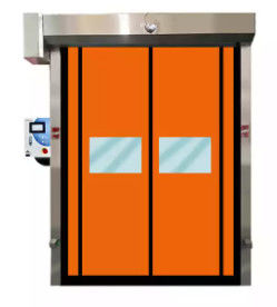 Tenda di plastica 50HZ 1.50KW del PVC della chiusura lampo del rullo dell'otturatore rapido a riparazione automatica delle porte
