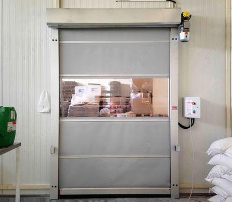Stanza pulita del rullo del PVC di acciaio inossidabile delle porte di automazione del magazzino rapido dell'otturatore 220V