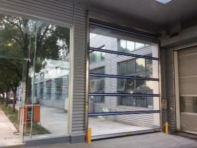 porta trasparente del garage 220/230V, struttura costante delle porte di alluminio moderne del garage