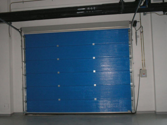 Sollevare automatizzato sopra le spese generali su misura dell'acciaio inossidabile delle porte sezionali del garage