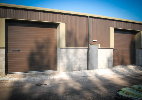Porta sezionale del garage delle porte sezionali industriali di larghezza massima di 6500mm