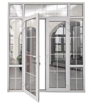 Cornice estrussa di alluminio sezionale porta del garage porta vista completa per villa completamente trasparente