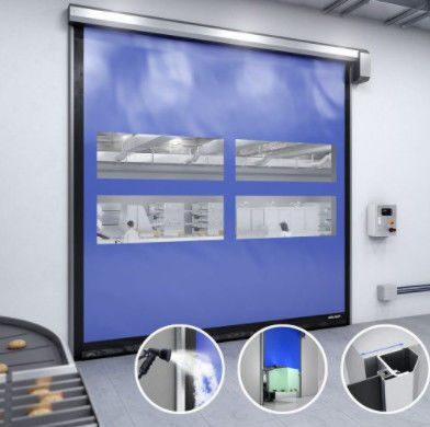 Isolamento termico delle porte a rotoli veloci in tessuto PVC