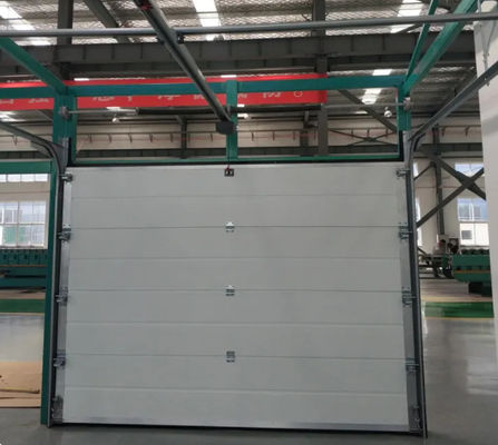 Porte industriali di acciaio a sezione isolanti a cielo aperto con schiuma automatico