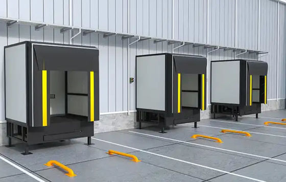 Tissu resistente all'usura Rifugio per il carico del molo colore personalizzato Alta durata Rifugio per il molo industriale Sigillo per il molo in spugna
