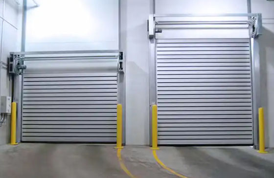 Porta a spirale motorizzata ad alta velocità con sensore fotoelettrico velocità 0,8 m/s e alimentazione 220V/50HZ