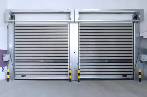 Porta a spirale motorizzata ad alta velocità con sensore fotoelettrico velocità 0,8 m/s e alimentazione 220V/50HZ