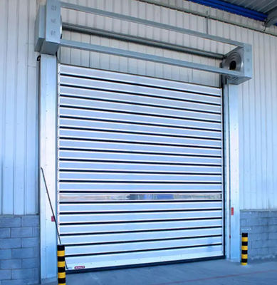 Porta a spirale motorizzata ad alta velocità con sensore fotoelettrico velocità 0,8 m/s e alimentazione 220V/50HZ