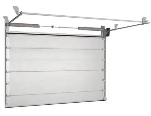 Sicurezza Porta seczionale in acciaio bianco isolato manuale/automatico