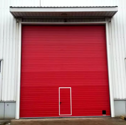 Sicurezza Porta seczionale in acciaio bianco isolato manuale/automatico
