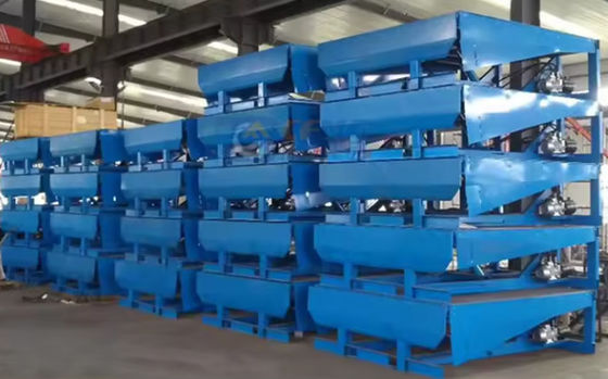 Livellatore elettrico di stazione di carico con capacità di 10 000-20 000 libbre finitura rivestita in polvere e sicurezza migliorata