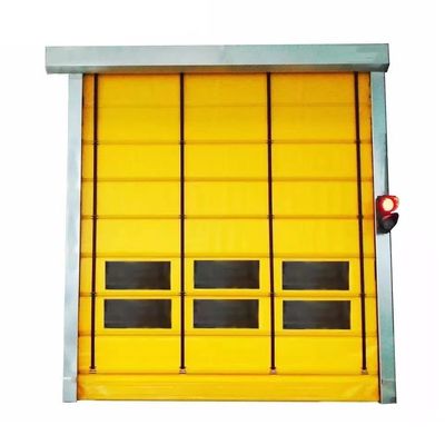 Porta a rulli veloce di sicurezza avanzata con isolamento termico e design resistente alle intemperie