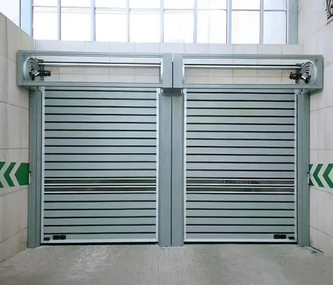 Porta a spirale a velocità controllata PLC con velocità di apertura e chiusura di 0,8 m/s a 220V/50HZ personalizzata