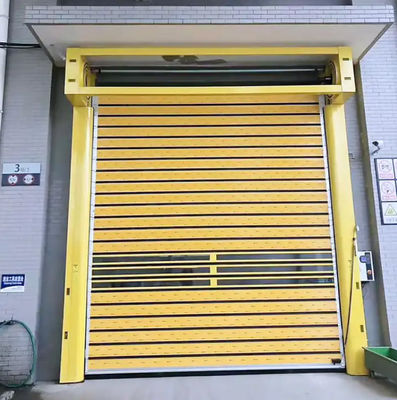 Porta a spirale a velocità controllata PLC con velocità di apertura e chiusura di 0,8 m/s a 220V/50HZ personalizzata