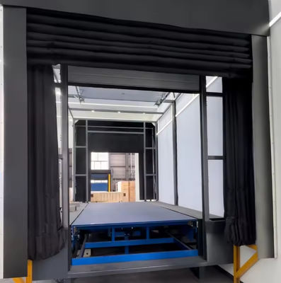 Livellatore di stazione di carico personalizzabile con caratteristiche di sicurezza Installazione in loco e comandi multipli