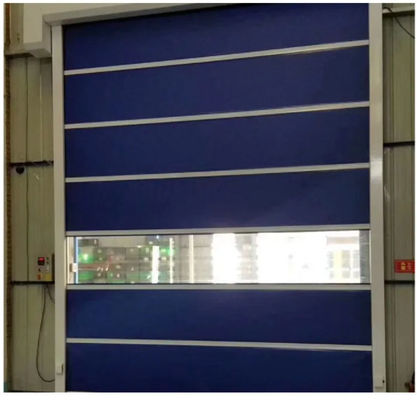 Porta a rulli veloci di sicurezza moderna con isolamento termico per una maggiore sicurezza