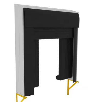 Rifugio di docks gonfiabile resistente al fuoco e agli UV con design flessibile Sistema logistico industriale sigillo di docks