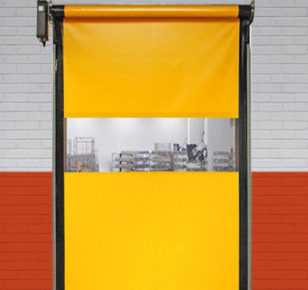 Porta a rulli veloci industriali con resistenza alle intemperie e isolamento