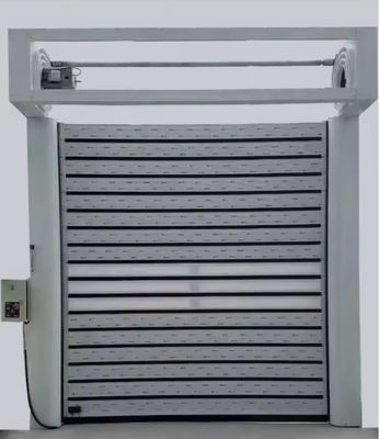 Porta a spirale con sensore fotoelettrico di velocità -20\u2103~ 50\u2103 Temperatura Controllo PLC Porta automatica ad alta velocità
