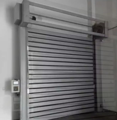 Porta a spirale con sensore fotoelettrico di velocità -20\u2103~ 50\u2103 Temperatura Controllo PLC Porta automatica ad alta velocità