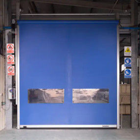 Moderne porte a rulli isolate facile installazione resistente alle intemperie / design industriale sicuro personalizzato automatico veloce