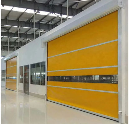 Moderne porte a rulli isolate facile installazione resistente alle intemperie / design industriale sicuro personalizzato automatico veloce