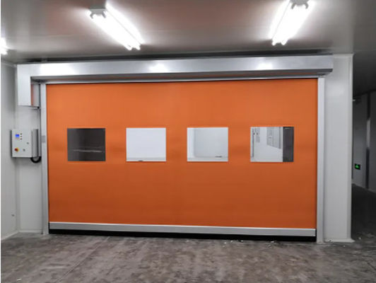 Sicurezza Isolato Rapid Roller Doors resistente alle intemperie Design moderno Wholesale Industrial Automatic Rapid High Speed PVC
