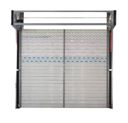 Porta a spirale in alluminio con sistema di controllo PLC di potenza di motore di 0,75 kW Vendite dirette del produttore