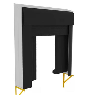All Weather Durable Dock Door Shelter con tessuto resistente all'usura magazzino logistica sigillo del molo anti-colisione riempimento