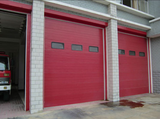 Porte isolanti a sezione rivestite in polvere