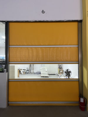 Velocità di sicurezza Porta a rotolamento veloce di alta qualità industriale moderna in PVC