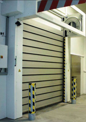 Porta rotante di sicurezza a spirale di alluminio trasparente veloce veloce 2m/s China Manufacturer