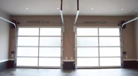 Porta di garage a sezione impermeabile in lega di alluminio con pannelli di vetro Prezzo di fabbrica alluminio senza cornice