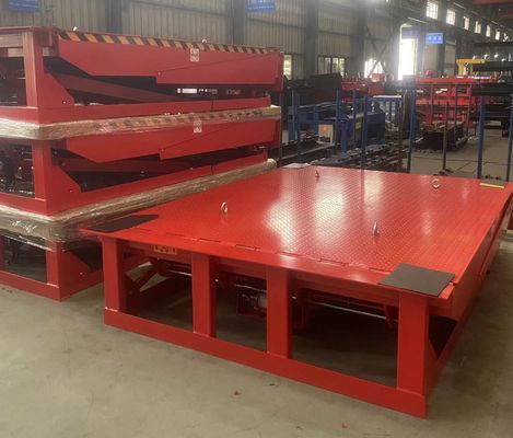 Smart Loading Dock Leveler con lunghezza del labbro personalizzabile e caratteristiche di sicurezza Container Loading Platform Mechanical