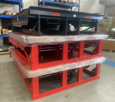 25000-40000LBS Capacità Workshop di progettazione sicura Dock automatico Plate Dock Door Levelers Heavy Duty idraulici