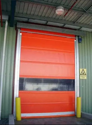 Porta di metallo a rotolamento rapido, impermeabile, porta di persiana esterna con funzionamento a basso rumore