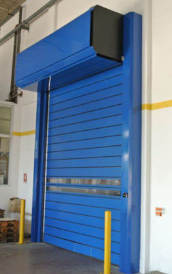 Porta a cielo aperto isolante a sezione rivestita in polvere con isolamento in schiuma di poliuretano da 50-80 mm