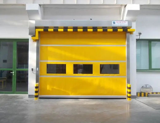 Porte a rulli veloci motorizzate per magazzini ad alta sicurezza