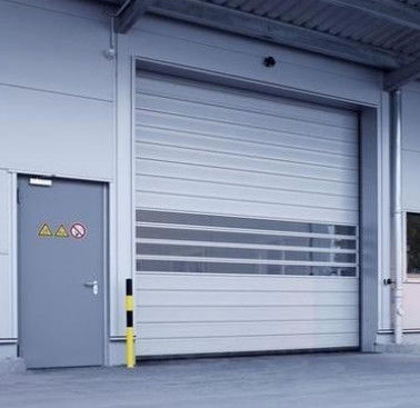 Porta a spirale resistente per una maggiore sicurezza Metallo alluminio Porta a persiana a rotolamento rapido