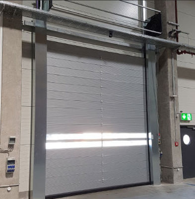 Porta a spirale trasparente di sicurezza in alluminio ad alta velocità Fornitore di alimentazione personalizzato 220V/50HZ
