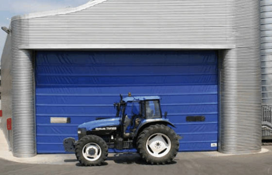 Alta Sicurezza Personalizzazione Alta Velocità PVC Roll Up Rapid Shutter Door 304 in acciaio inossidabile
