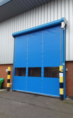 Isolamento elettrico impermeabile ad alta velocità PVC rotolo a veloce chiusura porta 304 in acciaio inossidabile materiale per il funzionamento automatico ed efficienza