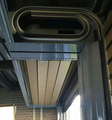 Resistenza al vento alluminio rigido funzionamento liscio con porta a spirale ad alta velocità - 220V/50HZ alimentazione