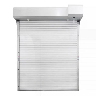 Industria magazzino veloce isolante alluminio trasparente porta a spirale ad alta velocità sicurezza efficienza velocità di apertura 0,8 m/s per ambienti veloci